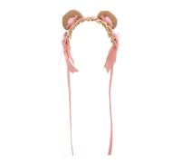 WOONEKY Cerchietto Lolita con Orecchie e Leggero Accessorio Costume Fashion per Fascia e Resistente per Feste Cosplay e Tea Party