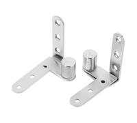 WOONEKY Cerniera Pivot Acciaio Inossidabile per Porte Interne Design Nascosto con Rotazione Facile e Rebound Automatico Cerniera per Porta Libro e Armadio Apertura Ampia e Funzione