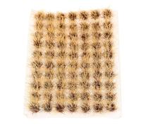 WOONEKY Ciuffi d'Erba Statica in Nylon per Modellismo Ferroviario Materiale per Scenari in Miniatura Decorazione Paesaggio Giardino Set per Progetti Fai da Te e Layout Treni