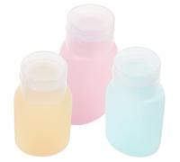 WOONEKY Confezione Da 3 Flaconi Da Viaggio Da 60 Ml Barattoli Per Articoli Da Toeletta Ricaricabili Per Shampoo E