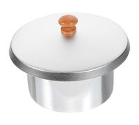 WOONEKY Contenitore Interno in Alluminio Per Sciogliere La Cera Con Coperchio 600cc Set Da 2 Pezzi Per Riscaldatore a Cartuccia Per Depilazione Professionale