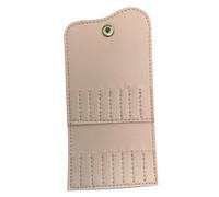 WOONEKY Contenitore Porta Punte Per Trapano Per Unghie 16 Fori Borsa Porta Punte Per Unghie Organizer Stile Borsa