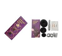 WOONEKY Creatore Di Chignon Per Da Donna Strumento Per Lo Styling Di Ciambelle Per Medi Kit Per Intrecciare I Per Uso Domestico Per Professionisti Dei Saloni Di Bellezza