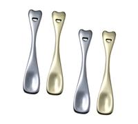 WOONEKY Cucchiaio Per Crema Da Trucco Per La Della Pelle 4 Pezzi Cucchiaio Per Maschera E Bellezza Per Il Viso Comodo Da Tenere Per Il Salone Di Casa
