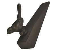 WOONEKY Cunei Ferma Porte in Ghisa Vintage Forma Animale Cuneo Antiscivolo Fermaporta Pesante per Superfici Come Moquette Pietra Piastrelle Linoleum e Duro