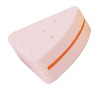 WOONEKY Custodia Per Spugnette Da Trucco Triangolare Porta Spugne Cosmetiche Design Ventilato e Compatto Facile Da Trasportare e Riporre Perfetta Per Trucco e Bellezza