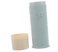 WOONEKY Custodia Portaspazzolino da Viaggio in Plastica Resistente con Copertura Organizer per Spazzolino e Dentifricio Portaoggetti Portatile per Bagno e Viaggi Design Elegante e Solido