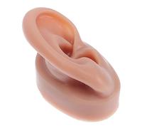 WOONEKY Di Orecchio Per 1 Pezzo Di Orecchio Umano in Silicone Espositore Per Tappi Per Le Orecchie Antirumore Di Piercing All'orecchio Strumento Di Presentazione Dell'orecchio