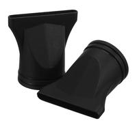 WOONEKY Diffusore per Chioma Nero in Nylon 2 Pezzi Resistente ad Alte Temperature Leggero per Styling Professionale e Uso Parrucchiere