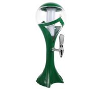 WOONEKY Dispenser per Bevande Rubinetto, 1,5, Plastico, Verde, Maniglia a Scomparsa, per Birra e Altre Bevande, per Patio e Spiaggia, per Home Brewer e Amanti della Birra