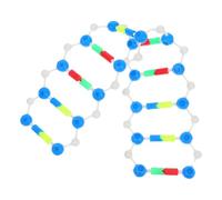 WOONEKY Dna a Doppia, Kit Molecolare di Struttura Dna per Laboratorio di Biologia, Educativo Stem per Studenti e Insegnanti, Componente Plastico Resistente per Scuola