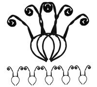 WOONEKY Elegante Fascia Per Con Antenna A Farfalla Fascia Per Con Tentacoli Di Formica Per Adulti Fascia Per Per Costume Di Halloween