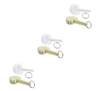 WOONEKY Espositore Per Nail Art Da 3 Set 120 Punte Per Nail Art Con Motivo A Girasole Porta Smalto Compatto E Comodo Naturale 2 Pezzi*3