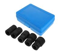 WOONEKY Estrattore Dadi Danneggiati Multifunzione con Presa Antiscivolo Acciaio Cromomolibdeno Resistente per Rimozione Bulloni Ruota Auto Attrezzo Rapido per Officina e Garage