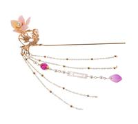 WOONEKY Forcina Cinese Con Nappa A Forma Di Gradino Accessorio Per Retrò Per Donna Forcina