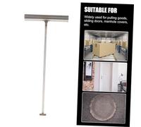 WOONEKY Gancio Sollevamento Chiudino in Inossidabile T Shape Resistente per Porte Avvolgibili e Tombini Leggera e per Apertura e Manutenzione Fognature