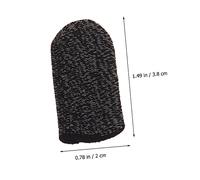 WOONEKY & Gioca Meglio - Confezione Da 10 Manicotti Per Dita Da Gioco Dita Touch Screen Manicotti Per Pollice -sudore Il Tuo Gioco