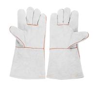 WOONEKY Guanti da per Saldatori Resistente Al Protezione Termica Antiscottatura Uomo per Saldatura e Lavori Pesanti Guanti Protettivi Ergonomici e Durevoli