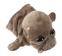 WOONEKY Marionetta Ippopotamo Morbido Peluche Animale Gioco Interattivo con Bocca Mobile per Racconti e Spettacoli Educativi