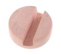 WOONEKY Marmo Rosa Supporto Telefono per Smartphone da Tavolo | Supporto Smartphone da Tavolo, Finitura Liscia e Pietra Naturale, Uso a Mani Libere per Lettura Ricette e Lavoro