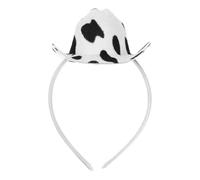 WOONEKY Mini Top Hat Headband per Costume Halloween e Carnevale Accessorio Fascinator Vintage Riutilizzabile per Donne Cerchietto Cappello da Festa Tema