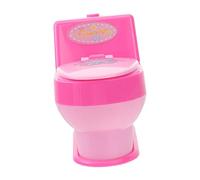 WOONEKY Mini Wc per Commode Role Play Educativo Elettrodomestico da per Casa delle Sviluppo Creatività e Coordinazione Regalo per Anni