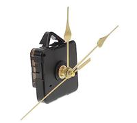 WOONEKY Movimento Orologio Semplice Kit Parte Orologio Fai da Te Movimento Ago Fluorescenza Scansione Senza Batteria Dorato