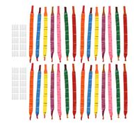 WOONEKY Palloncini Razzo Sonori in Lattice Cannuccia, Set da 100 Pezzi, Lunghezza Fino a 100 Cm, Decorazioni per Feste e Giochi, Divertimento per Tutta la Famiglia