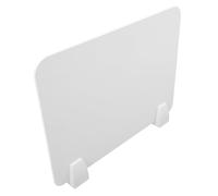 WOONEKY Pannello Divisorio per con Scrivania Schermo Divisorio Trasparente per Scrivania Protezione Anti-Starnuti Decorazione per Stanze