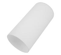 WOONEKY Paralume Cilindro in Vetro Bianco, Ricambio per Pendolo e Lampade da Terra, Design Moderno, per Spazi di Relax e Camera da Letto