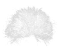 WOONEKY Parrucca da Vecchio per Ragazzo Ragazza Bianca Accessori da Costume per Festa di Halloween Parrucca da Cosplay per Rievocazioni Storiche