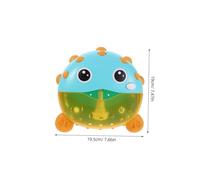 WOONEKY per Bagnetto con Macchina Automatica per Soffiatore per da Bagno Divertimento Interattivo per Ragazzo e Portatile e Facile da Usare