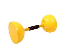 WOONEKY Pesi per Manubri Gialli per Attività Fitness Attrezzatura Gym per e Ruolo per Esercizi e Fitness Stimola Stili e Sana