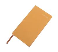 WOONEKY Pianificatore di Budget Settimanale Copertina Rigida A6 Arancione, Libro Contabile per Gestione Spese e Risparmio, Taccuino Portatile per Monitoraggio Finanze Personali