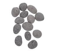 WOONEKY Pietre Laviche Decorative per Caminetti a Gas, Rocce Vulcaniche Naturali Riutilizzabili, 3-5 CM, per Barbecue e Braciere da Giardino, per Patio Heater e Hearth