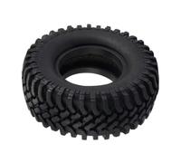 WOONEKY Pneumatico Modellismo 100mm in Gomma Nera per Auto Rc | 1 Pezzo, Aderenza Antiscivolo, per Uso Off-road su Veicoli Cingolati 1: 10, Ricambio per Truck