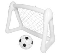 WOONEKY Porta Calcio Gonfiabile per Rete Portatile Design Unico per Gioco All Aperto Facile da Montare Senza Attrezzi per e Allenamenti