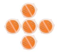 WOONEKY Porta Cera per Filo da Cucito 5 Pezzi in Plastica Resistente Cera D'api Naturale, Condizionatore Rinforzante per Filo a Mano, Accessorio per Cucito e Trapuntatura Portatile