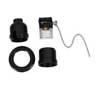 WOONEKY Portalampada Con Catena Di Trazione Portalampada Per Plafoniera Con Interruttore Strappo Versatile e Facile Da Installare