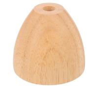 WOONEKY Portalampada in Bambù Base LED E27 Supporto Fai da Te per Lampade da Tavolo Parete e Soffitto Connettore Rustico Naturale per Illuminazione Personalizzata in Ambienti Domestici