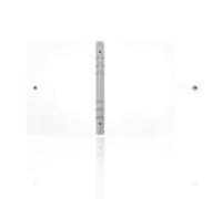 WOONEKY Raccoglitore Anelli Trasparente con Copertina PVC Morbida Colorata Mini Binder Libro Tre Anelli per Scuola e Ufficio Ricaricabile per Fogli Staccabili