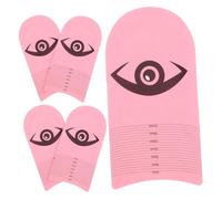 WOONEKY Righello Per Ciglia in Plastica Set Da 5 Pezzi Per Misurazione Precisa Lunghezza e Grado Di Arricciatura Extension Ciglia Per Tecnici Professionisti Estetica Occhi