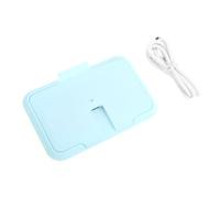 WOONEKY Riscaldatore per Salviette Umidificate per Bebè in Abs Compatibile Tutte le Marche, Design a Basso Consumo, Portatile per Uso Domestico e Auto