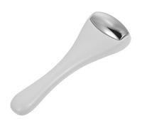 WOONEKY Rullo Ghiaccio Bianco in Abs e Lega Massaggiatore per Viso e Occhi Riduce le Rughe Sottili per Massaggi Rilassanti come Regalo di Compleanno a Casa