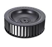 WOONEKY Ruota Eolica in Metallo Per Motore Aspirazione Cucina, Accessorio Antiruggine Da 70mm, Facile Da Installare, Adatta a Sostituzione Domestica, Resistente a Deformazioni