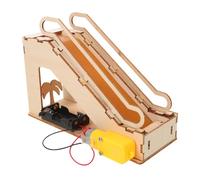 WOONEKY Scala Mobile Elettrica in Legno Kit Modellismo Da Te Giocattolo Scientifico Per Ragazzo Esperimento Circuiti Elettronici Progetto Giocattolo