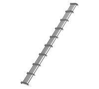 WOONEKY Scale Architectural Model Railing For DIY Table And Road Scene Mini Scenery Material For Dollhouse Micro Landscape Ornament Compatible With Building Projects