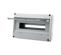 WOONEKY Scatola Elettrica di Distribuzione Interruttore Automatico in Plastica Resistente alle Intemperie Coperchio per Esterni Piccola Scatola dell'Interruttore per Uso Domestico e