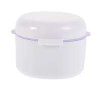 WOONEKY Scatola Portatile per Dentiere e Apparecchi Design e Compatto per Viaggi e Protezione e Facile Manutenzione per Allineatori e Retainer