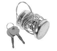 WOONEKY Serratura per Porta Garage con Cavo Sicurezza Acciaio Sblocco Facile Installazione Meccanismo per Rapido e Sicuro Compatibile con Diverse Tipologie Porte Garage